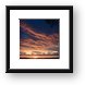 Sunrise over Lake Superior Framed Print