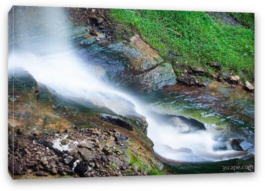Munising Falls, Pictured Rocks National Lakeshore Fine Art Canvas Print