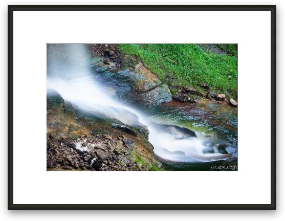 Munising Falls, Pictured Rocks National Lakeshore Framed Fine Art Print
