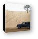 My Jeep by the dunes Canvas Print