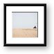 Off-roading in the dunes Framed Print