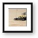 Dune buggy Framed Print