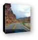 Highway 128 along the Colorago River Canvas Print