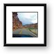 Highway 128 along the Colorago River Framed Print