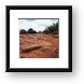 Just a minor obstacle Framed Print