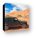 Jeep at Hell's Revenge Trail Canvas Print