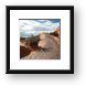 The first hill looks pretty steep Framed Print