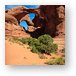 Double Arch Metal Print