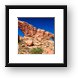 North and South Windows Framed Print