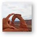 Squishing Delicate Arch Metal Print