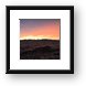 Sunset over Arches National Park Framed Print