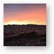 Sunset over Arches National Park Metal Print