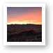 Sunset over Arches National Park Art Print