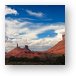 Castle Valley with Castle Rock, Priest and Nuns in the distance Metal Print