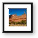 Priest and Nuns (left), Castle Rock (Castleton Tower) on right Framed Print