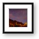 Utah night sky Framed Print