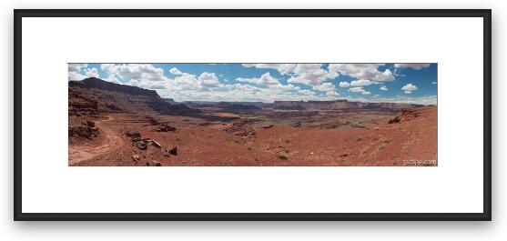 Utah Vista Framed Fine Art Print