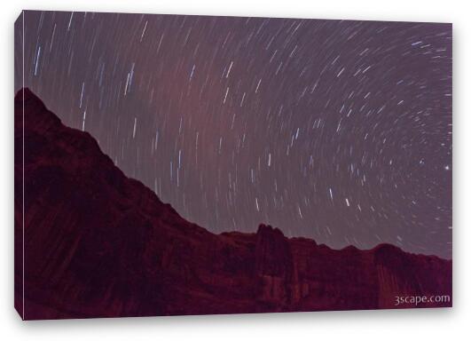 Another spectacular Utah night sky Fine Art Canvas Print