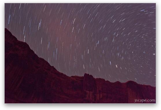 Another spectacular Utah night sky Fine Art Print