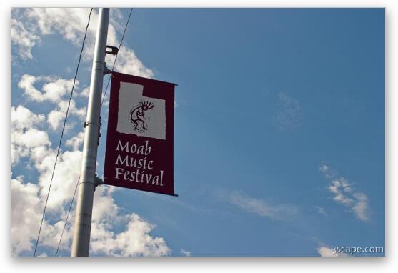 Moab Music Festival Fine Art Metal Print