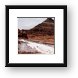 Dry salt stream Framed Print