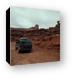 Jeep on Shafer Trail Canvas Print