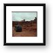 Jeep on Shafer Trail Framed Print