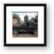 Jeep back in Moab Framed Print