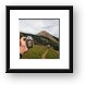 I think I'm going the right way Framed Print