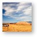 Rockland Ranch (where there are a bunch of large cave homes) Metal Print