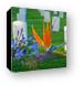Bird of Paradise at the Fort Rosecrans National Cemetery Canvas Print