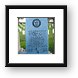In memory of the men lost in action during the battle of Leyte Gulf Framed Print