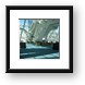 Cisco Systems wireless access lounge, during a conference Framed Print
