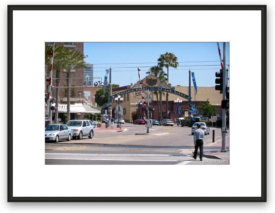 Historic Heart of San Diego Framed Fine Art Print