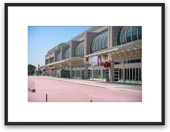 San Diego Convention Center Framed Fine Art Print