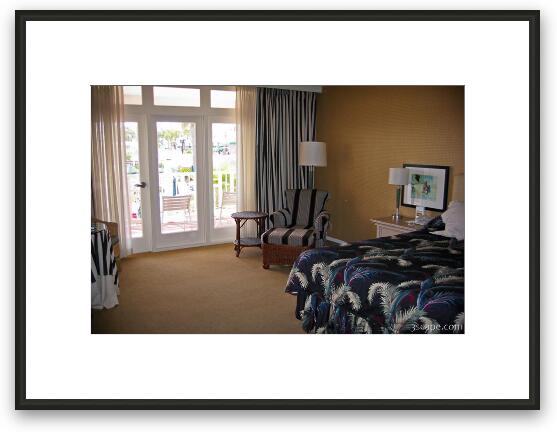 My room at the hotel Framed Fine Art Print