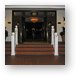Entrance to the hotel Metal Print