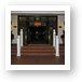 Entrance to the hotel Art Print