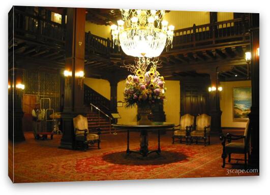 Main Lobby Fine Art Canvas Print