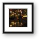 Sitting area at the bar Framed Print