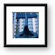 Sculpture next to Chicago Temple Framed Print