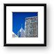 Chicago skyscraper abstract Framed Print