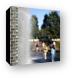 Children playing in Crown Fountain Canvas Print