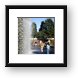 Children playing in Crown Fountain Framed Print