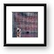 Children playing in Crown Fountain Framed Print
