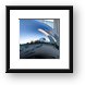 Reflections in the Bean Framed Print