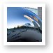 Reflections in the Bean Art Print