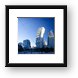 Reflections in the Bean Framed Print