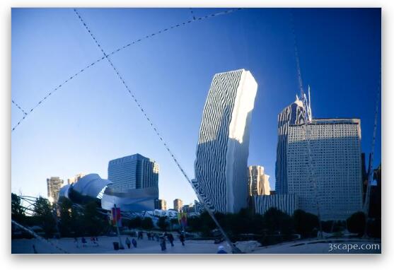 Reflections in the Bean Fine Art Print