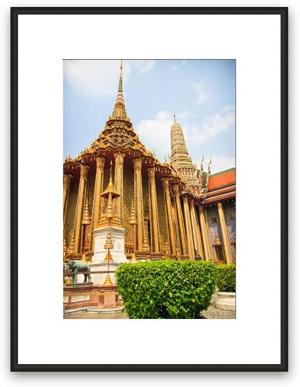 Phra Mondop Library Framed Fine Art Print